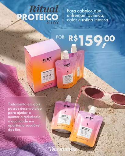 Post da Dermabox com o Ritual Proteico Kildy