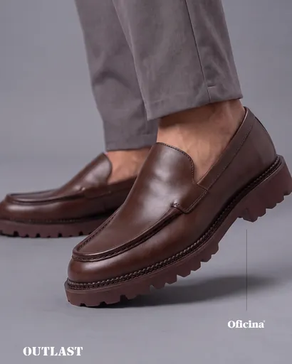 Post da Outlast para o Dia dos Pais com mocassim