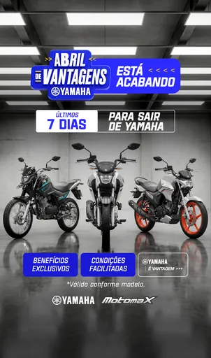 Story da Yamaha MotomaX para o Abril de Vantagens